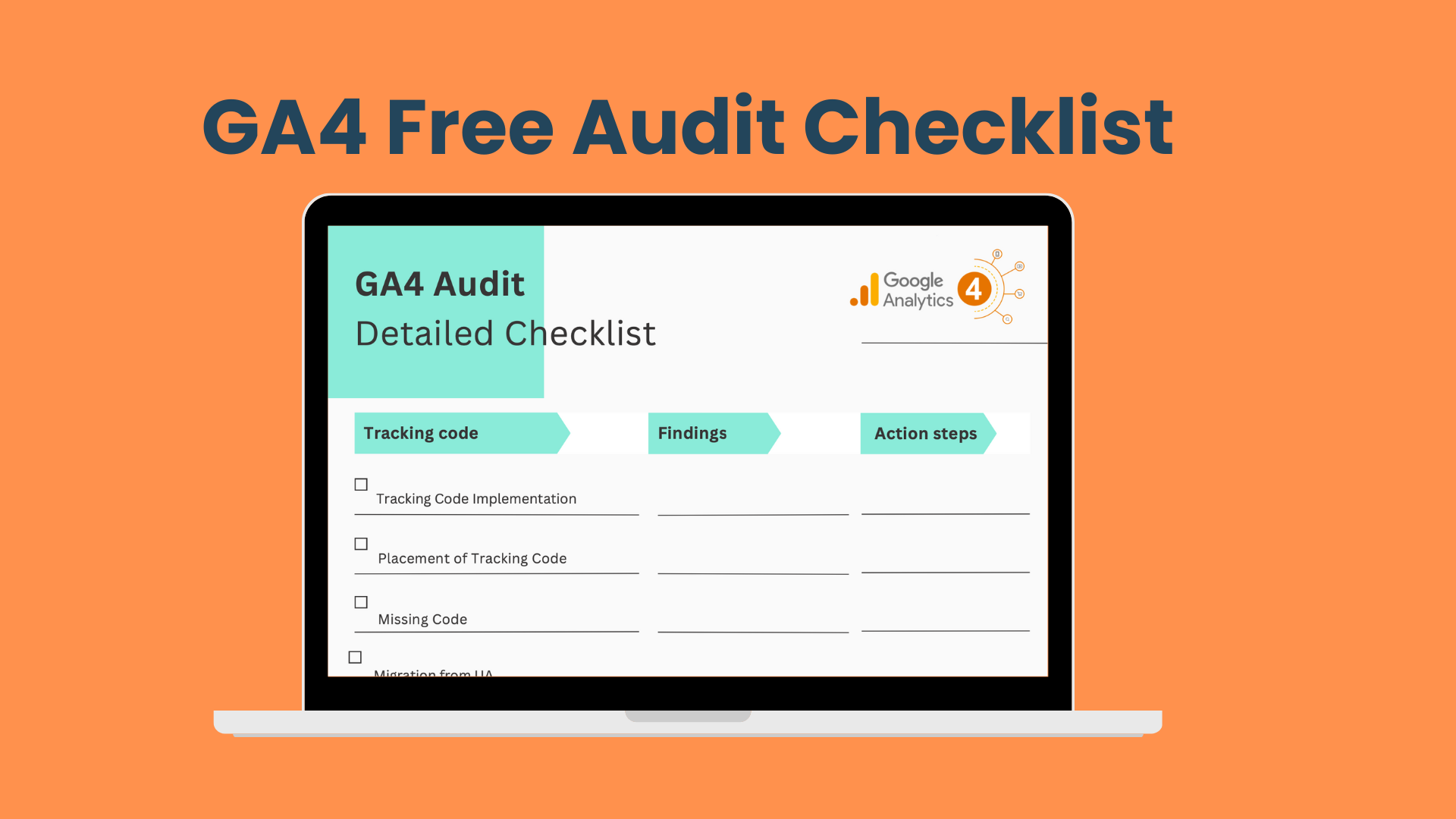 GA4 Audit Checklist